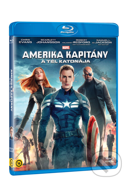 Film: Amerika Kapitány: A Tél Katonája (HU) (Joe Russo a Anthony Russo) (Blu-ray)