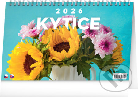 NOTIQUE Stolní kalendář Kytice 2026 (Notique)