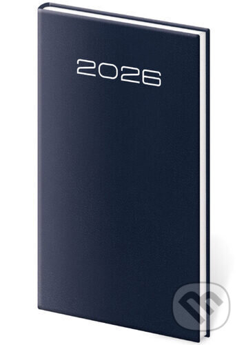 Kapesní diář 2026 Old Karachi modrý