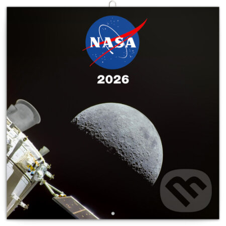 NOTIQUE Nástenný poznámkový kalendár NASA 2026 (Notique)