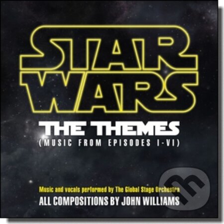 Global Stage Orchestra: Star Wars: The Themes (Crystal Clear & Black) LP