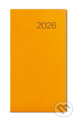 Týdenní diář 2026 Jakub Vivella kapesní okrová
