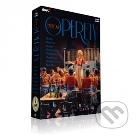 Slavné světové operety - 8 DVD, Česká Muzika, 2015