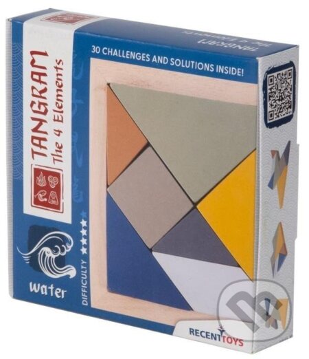 Tangram: 4 Elementy - Voda - hra z kategorie Domino, hlavolamy