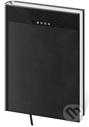 Denní diář 2026 A4 Print Classic černý