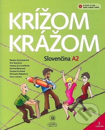 Kniha Krížom krážom - Slovenčina A2 (3.vydanie)