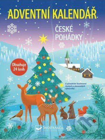 Adventní kalendář - České pohádky (Obsahuje 24 knih) - kniha z kategorie Pohádky