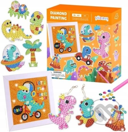 Diamantové malování Sada Dinosauři