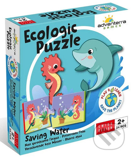 Ecologic Puzzle Šetři vodou - puzzle z kategorie Maxi dílky
