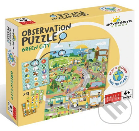 Puzzle: Postřehové puzzle Ekologické město (Ditipo a.s.)