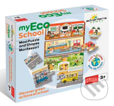 Moje EKO škola - puzzle z kategorie Maxi dílky