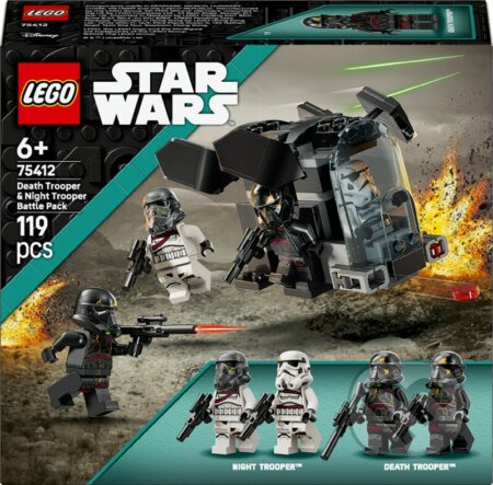 LEGO® Star Wars™ 75412 Bojový balíček: Death Trooper a Night Trooper