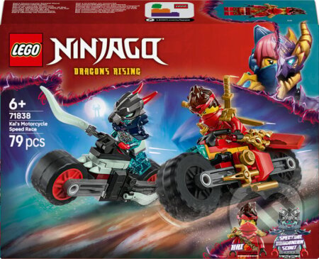 LEGO® NINJAGO® 71838 Kai a preteky na motorke