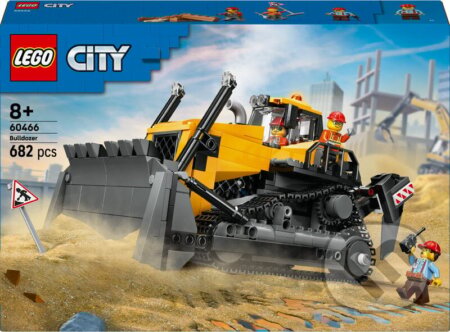 LEGO® City 60466 Žltý buldozér