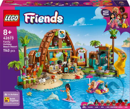 LEGO® Friends 42673 Rodinná dovolenka na pláži