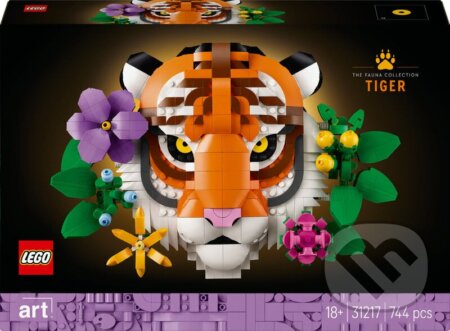 LEGO® Art 31217 Kolekcia zvierat – Tiger