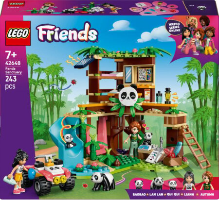 Spoločenská hra: LEGO® Friends 42648 Starostlivosť o zvieratká v útulku pre pandy (LEGO). LEGO, 2025