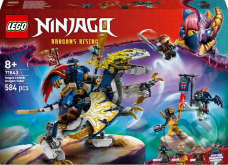 LEGO® NINJAGO® 71843 Rogue a robotický dračí jazdec