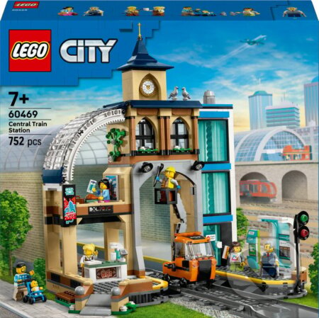 LEGO® City 60469 Hlavná železničná stanica
