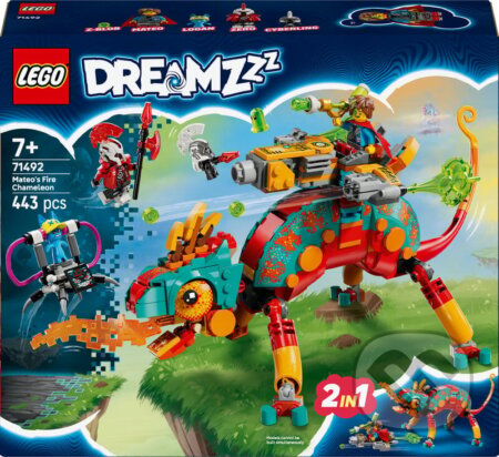 LEGO® DREAMZzz™ 71492 Mateo a jeho ohnivý chameleón