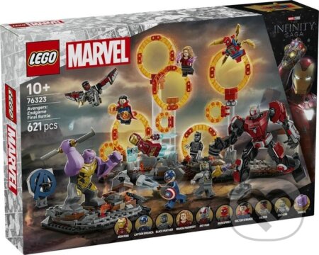 Spoločenská hra: LEGO® Marvel 76323 Avengers: Endgame Posledný súboj (LEGO). LEGO, 2025
