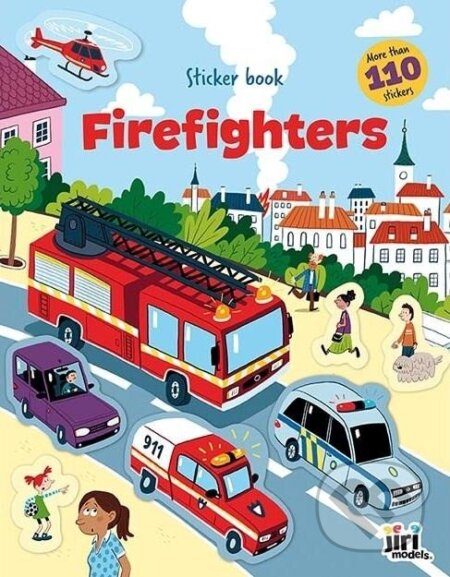 Kniha: Sticker book Firefighters (Jiří Models). Jiří Models, 2025