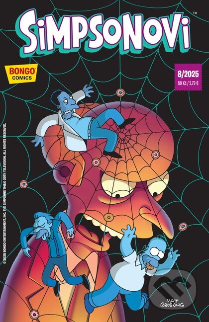 Simpsonovi 8/2025 - kniha z kategorie Komiksy