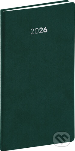 NOTIQUE Vreckový diár Balakon 2026 (zelený) (Notique). Notique, 2025