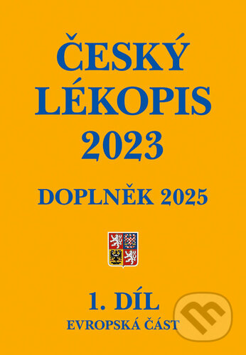 Český lékopis 2023 - Doplněk 2025 - kolektív autorov - kniha z kategorie Farmakologie a fytoterapie