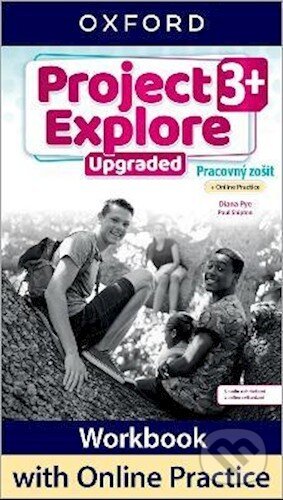 Kniha Project Explore Upgraded 3+, Pracovný zošit + Online Practice