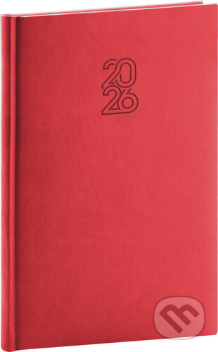 NOTIQUE Týždenný diár Aprint 2026 (červený) (Notique). Notique, 2025