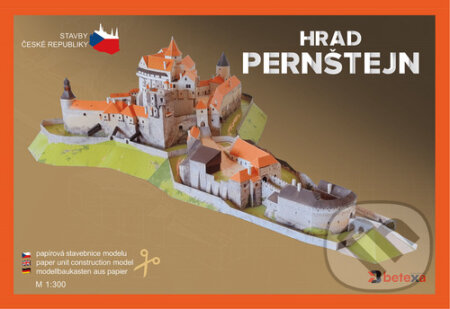 Hrad Pernštejn (papírová stavebnice modelu) - Robert Navrátil