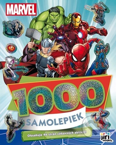 1000 samolepiek s aktivitami Marvel - kniha z kategorie Hlavolamy, doplňovačky, úkoly