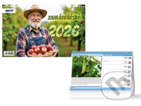 Stolní Zahradkářský kalendář 2026 (MFP)
