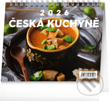 NOTIQUE Stolní kalendář Česká kuchyně 2026 (Notique). Notique, 2025