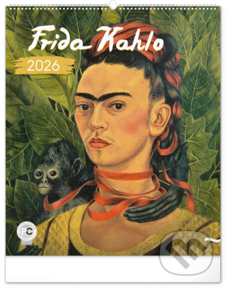 NOTIQUE Nástenný kalendár Frida Kahlo 2026 (Notique). Notique, 2025