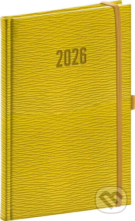 NOTIQUE Týždenný diár Rivoli 2026 (žltozelený) (Notique). Notique, 2025