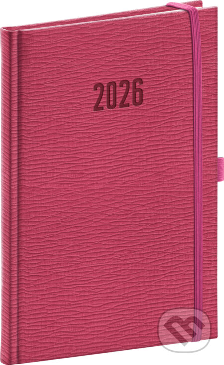 NOTIQUE Týždenný diár Rivoli 2026 (ružový) (Notique). Notique, 2025