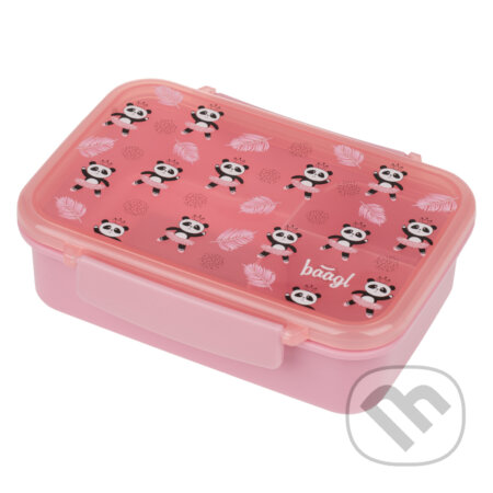 BAAGL Box na svačinu s přihrádkami Panda Presco Group