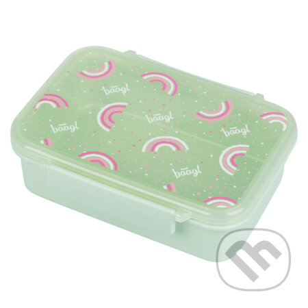 Box na desiatu s priehradkami Baagl Dúha