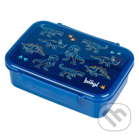 BAAGL Box na svačinu s přihrádkami Dino Presco Group