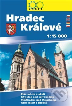 Hradec Králové, knižní plán města 1:15 000, Žaket, 2014