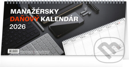 NOTIQUE Stolový kalendár Manažérsky daňový 2026