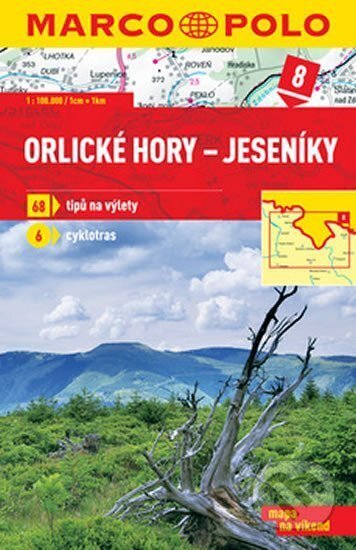 Kniha: Orlické hory-Jeseníky 8 - mapa 1:100 000 (Marco Polo). Marco Polo