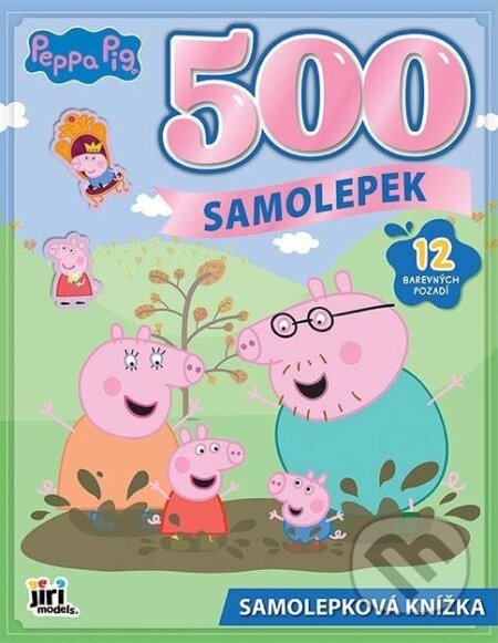 Kniha: Prasátko Peppa - 500 samolepek (Jiří Models)