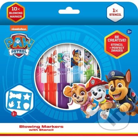 Tlapková patrola - Foukací fixy 10+1 (Jiří Models). Jiří Models, 2025