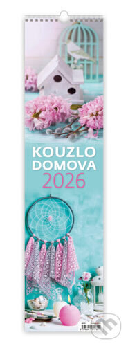 Kouzlo domova 2026 vázanka - nástěnný kalendář (Helma). Helma, 2025