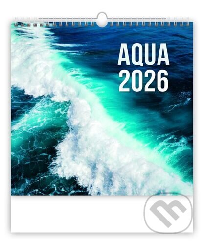 Aqua 2026 - nástěnný kalendář
