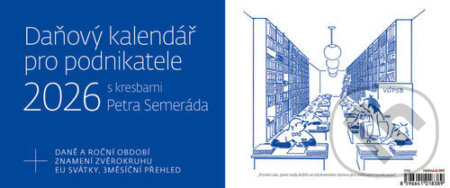 Daňový kalendář pro podnikatele 2026 - stolní kalendář