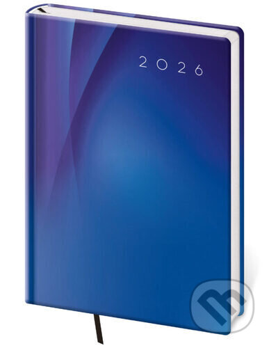 Týdenní diář 2026 A5 Vario Blue design